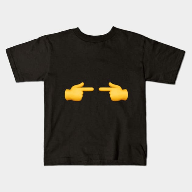 Shy Fingers [TikTok Reference] Kids T-Shirt by Forever December